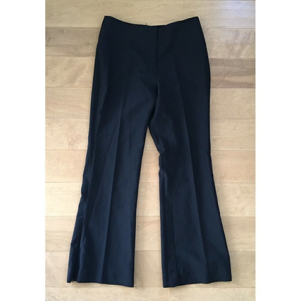 Max Studio Women's Black Dress Pants Straight Size 10
